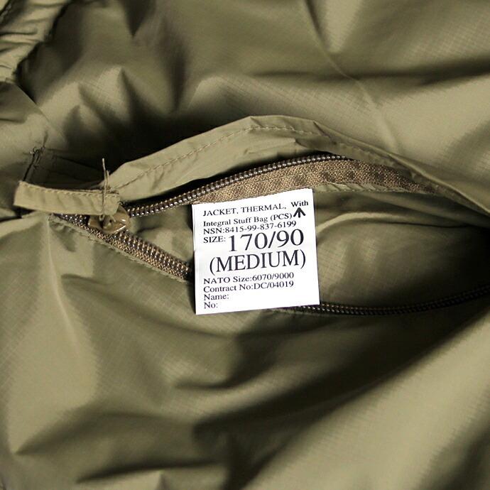 イギリス軍 / PCS Thermal Jacket サーマルジャケット |  | 14