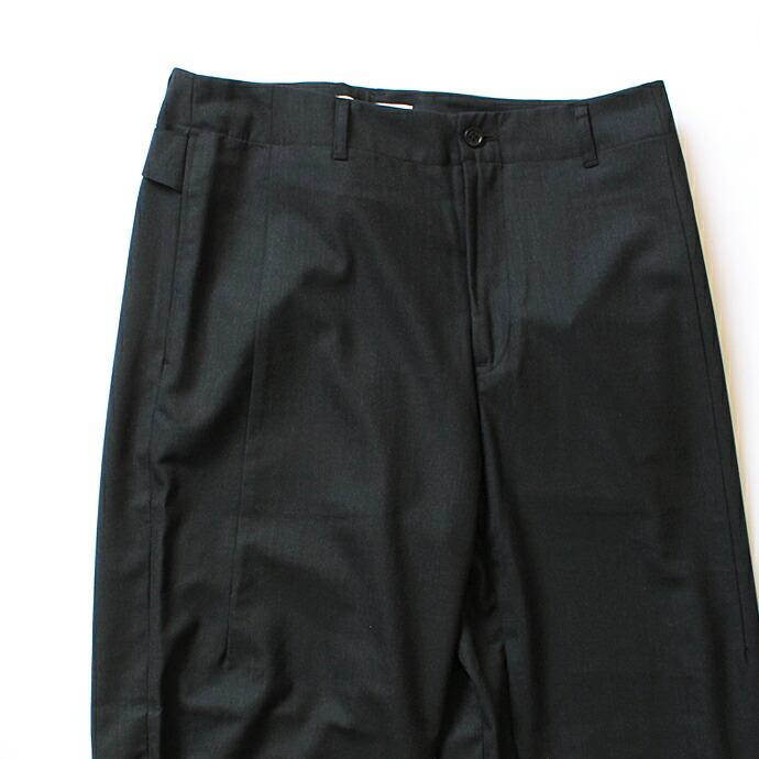 WISLOM / LUCIE 1.1 ワイドトラウザー - ROBE ウール ブラック【送料無料】    買い回り 買い周り 買いまわり ポイント消化 | WISLOM | 03