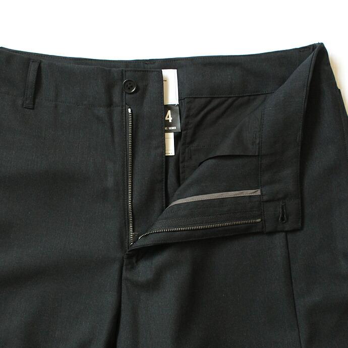 WISLOM / LUCIE 1.1 ワイドトラウザー - ROBE ウール ブラック【送料無料】    買い回り 買い周り 買いまわり ポイント消化 | WISLOM | 07