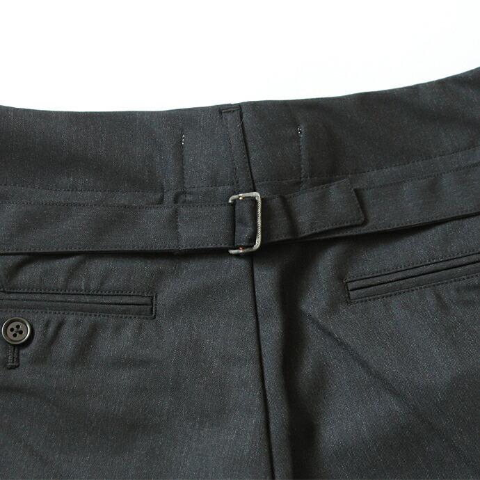 WISLOM / LUCIE 1.1 ワイドトラウザー - ROBE ウール ブラック【送料無料】    買い回り 買い周り 買いまわり ポイント消化 | WISLOM | 08