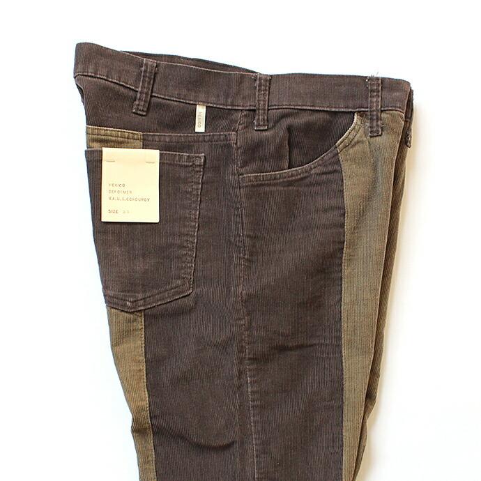 Hexico(ヘキシコ)/ Deformer Pants - Ex. U.S. Corduroy リメイクコーデュロイパンツ - 33 ブラウン | Levi's | 02
