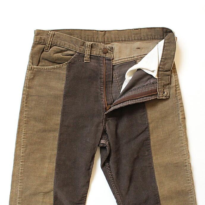 Hexico(ヘキシコ)/ Deformer Pants - Ex. U.S. Corduroy リメイクコーデュロイパンツ - 33 ベージュ | Levi's | 03