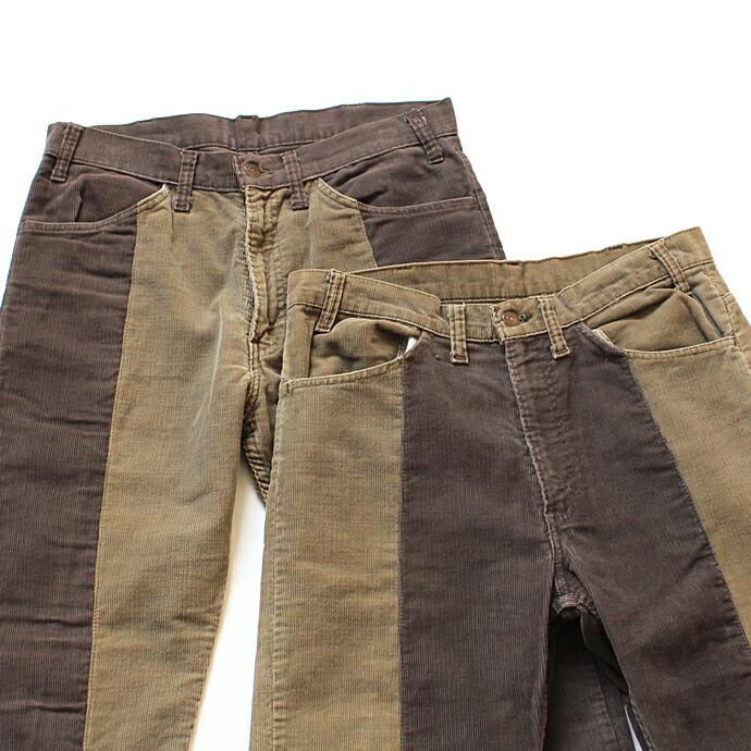 Hexico(ヘキシコ)/ Deformer Pants - Ex. U.S. Corduroy リメイクコーデュロイパンツ - 33 ベージュ | Levi's | 05