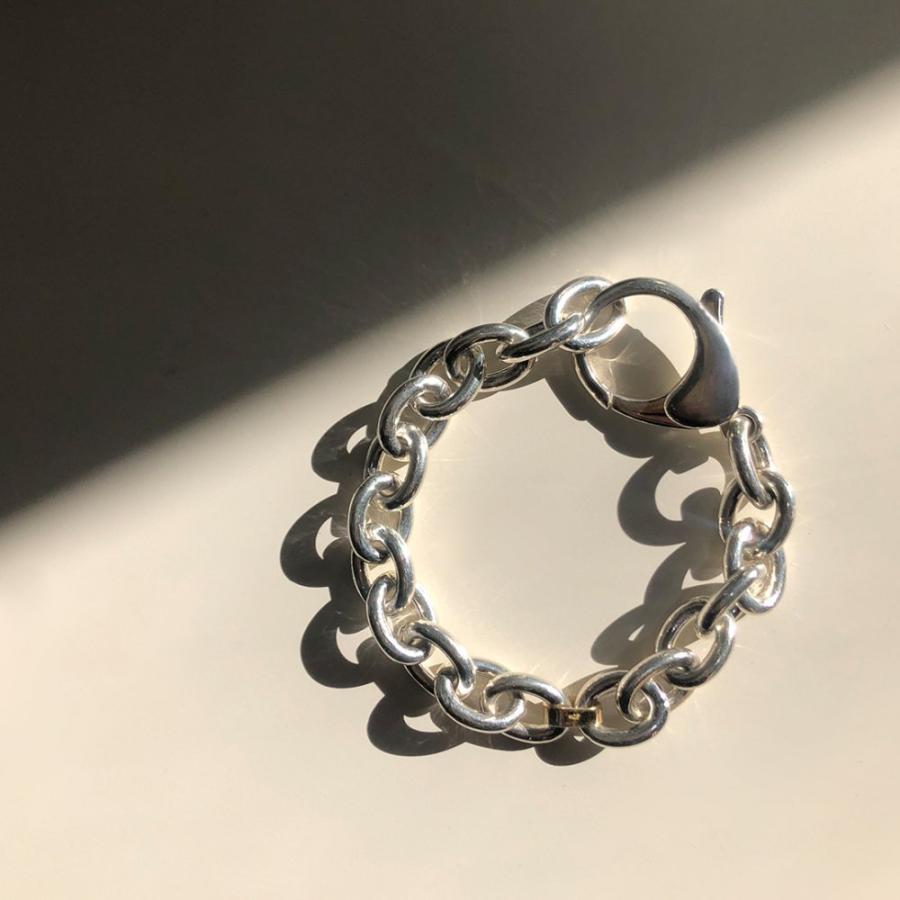 イロンデール エペパン hirondelle et pepin / k18 silver sv-18-18s ビッグチェーンブレスレット レディース ギフト プレゼント ブレスレット … | hirondelle | 02