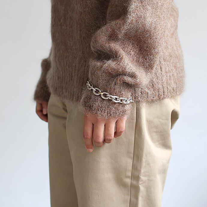 イロンデール エペパン hirondelle et pepin / k18 silver sv-18-18s ビッグチェーンブレスレット レディース ギフト プレゼント ブレスレット … | hirondelle | 06