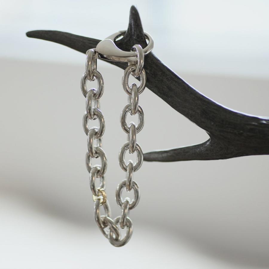 イロンデール エペパン hirondelle et pepin / k18 silver sv-18-18s ビッグチェーンブレスレット レディース ギフト プレゼント ブレスレット … | hirondelle | 07