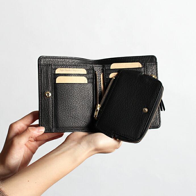 Ense（アンサ） / deer wallet ディアレザー二つ折りウォレット D705/2202 - 全3色 送料無料 |  | 10