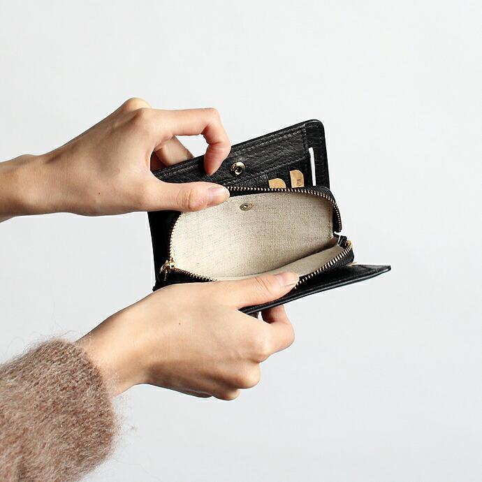 Ense（アンサ） / deer wallet ディアレザー二つ折りウォレット D705/2202 - 全3色 送料無料 |  | 14