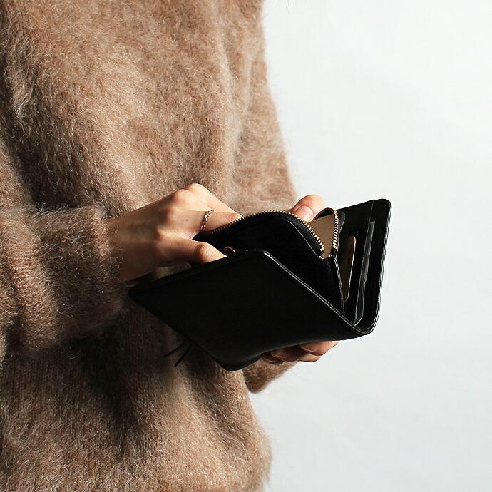 Ense（アンサ） / deer wallet ディアレザー二つ折りウォレット D705/2202 - 全3色 送料無料 |  | 15