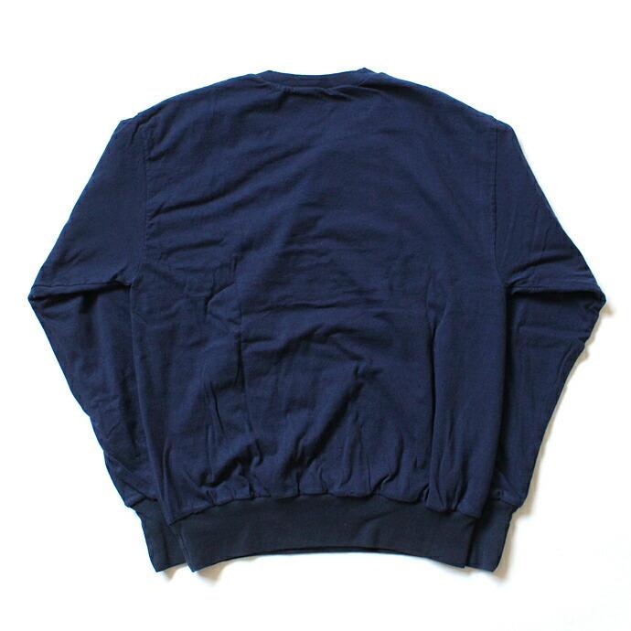 Hexico (へキシコ) Deformer Tee Ex. 2 Hanes LS リメイクカットソー - ネイビー | Hanes | 01