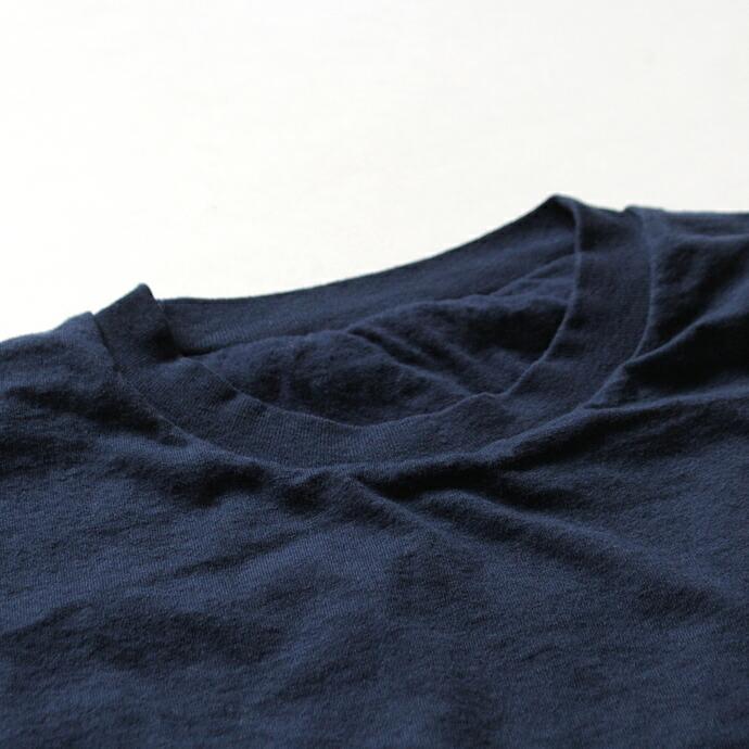 Hexico (へキシコ) Deformer Tee Ex. 2 Hanes LS リメイクカットソー - ネイビー | Hanes | 02