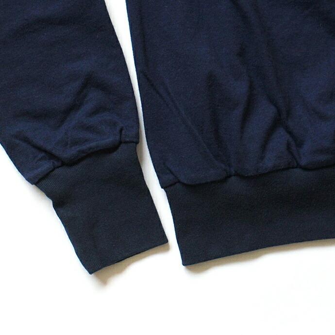 Hexico (へキシコ) Deformer Tee Ex. 2 Hanes LS リメイクカットソー - ネイビー | Hanes | 04