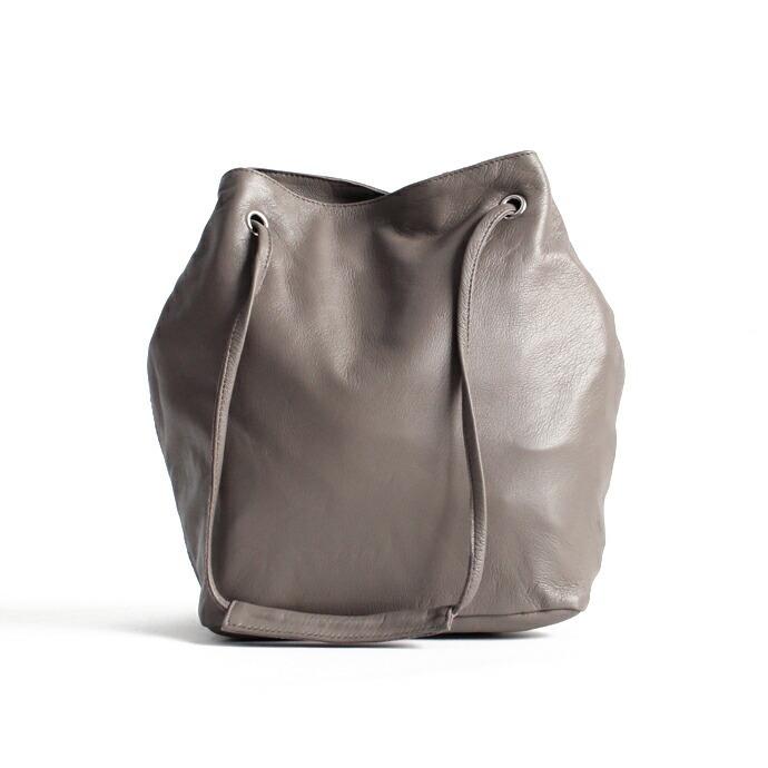 SEASIDE FREERIDE（シーサイドフリーライド） / 2way シープレザー 巾着型 ミニポシェット NID BAG L - 全3色 |  | 02