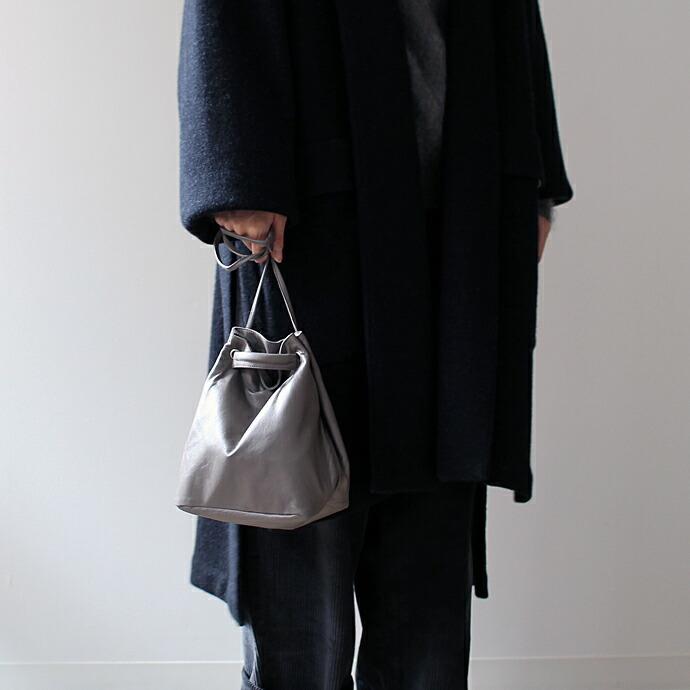 SEASIDE FREERIDE（シーサイドフリーライド） / 2way シープレザー 巾着型 ミニポシェット NID BAG L - 全3色 |  | 08