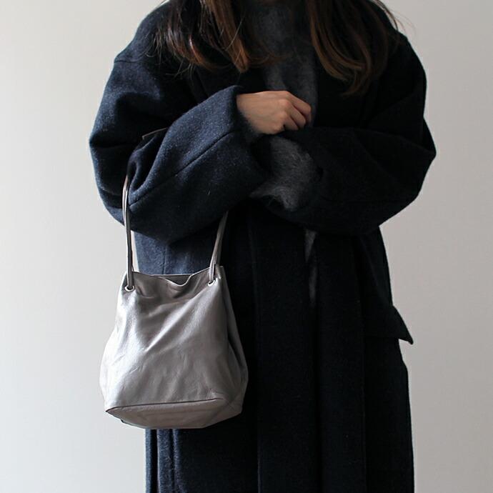 SEASIDE FREERIDE（シーサイドフリーライド） / 2way シープレザー 巾着型 ミニポシェット NID BAG L - 全3色 |  | 09