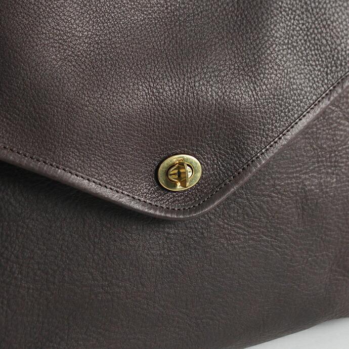 Ense（アンサ） / box shoulder M レザー ボックスショルダーバッグ M ens702 - 全2色 送料無料 | BOX | 05