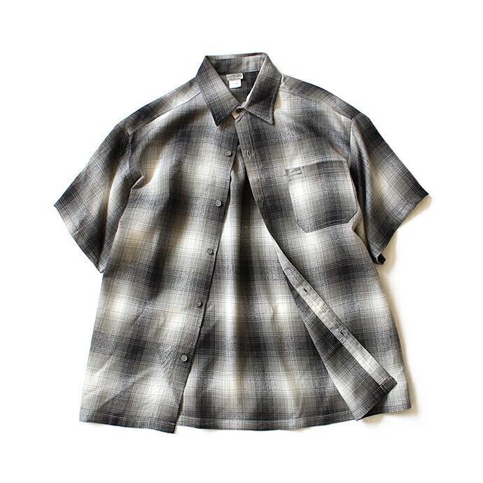 CalTop（キャルトップ） / 2000 オンブレチェック S/Sシャツ - Grey/White プチギフト プレゼント お祝い 贈り物 ポイント 消化 買いまわり | Cal Top | 05