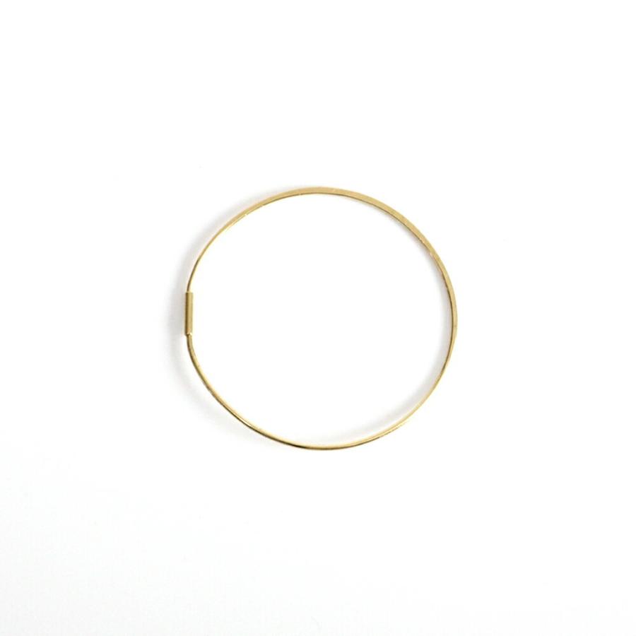 【廃番商品】hirondelle et pepin（イロンデールエペパン） / k18 hp-18fw-573 フープピアス / L (片耳タイプ) | hirondelle