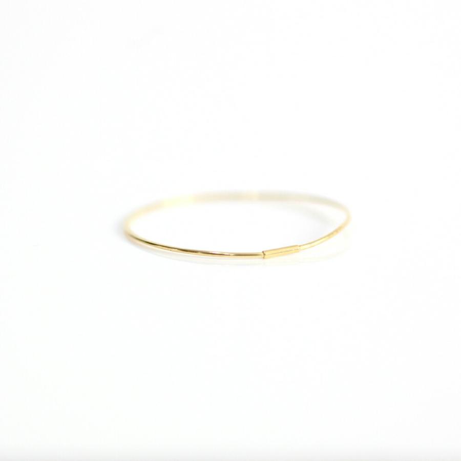 【廃番商品】hirondelle et pepin（イロンデールエペパン） / k18 hp-18fw-573 フープピアス / L (片耳タイプ) | hirondelle | 01