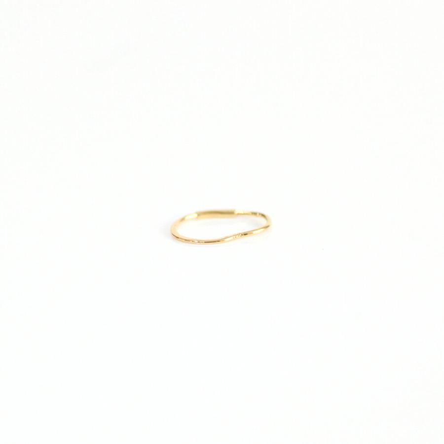 【廃番商品】hirondelle et pepin（イロンデールエペパン） / k18 hp-18fw-574 フープピアス オーバル / SS (片耳タイプ) | hirondelle | 01