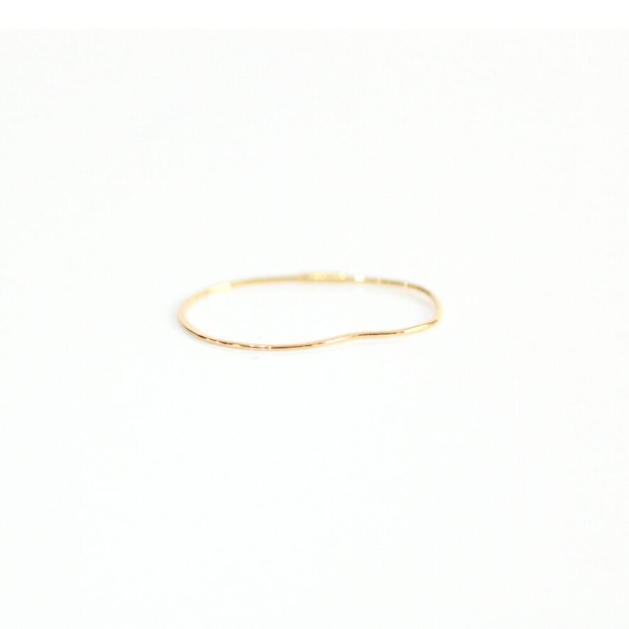 【廃番商品】hirondelle et pepin（イロンデールエペパン） / k18 hp-18fw-574 フープピアス オーバル / M (片耳タイプ) | hirondelle | 01