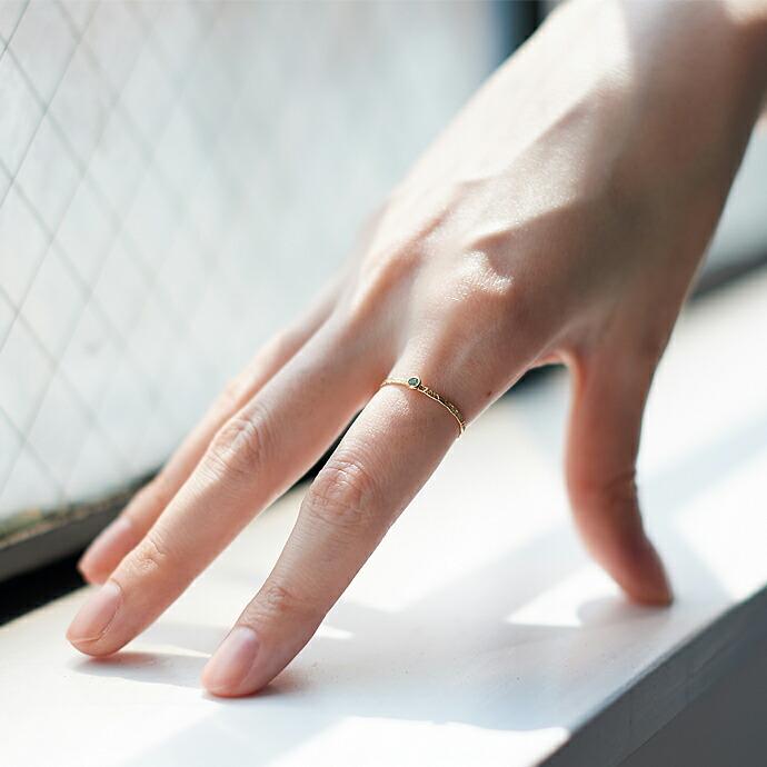 イロンデール エペパン hirondelle et pepin / k18 hr-18fw-530 パライバトルマリン リング レディース 指輪 ギフト プレゼント 記念日 アクセ… | hirondelle | 02