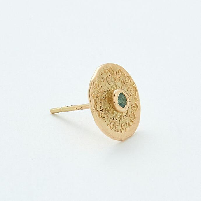 イロンデール エペパン hirondelle et pepin / k18 hp-18fw-579 パライバトルマリン ピアス (片耳タイプ) レディース ギフト プレゼント アクセ… | hirondelle | 03