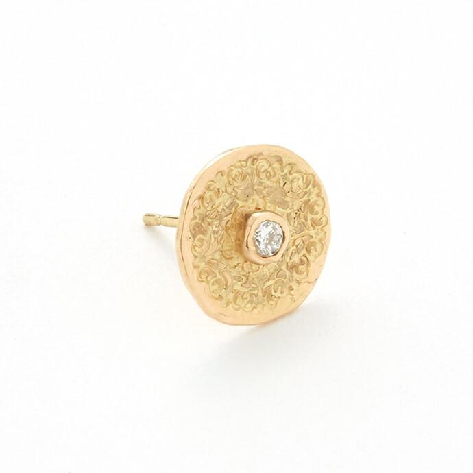 イロンデール エペパン hirondelle et pepin / k18 hp-18fw-580 ダイヤ ピアス (片耳タイプ) レディース ギフト プレゼント アクセサリー ジュ… | DAIYA（ゴルフ用品、日用品）