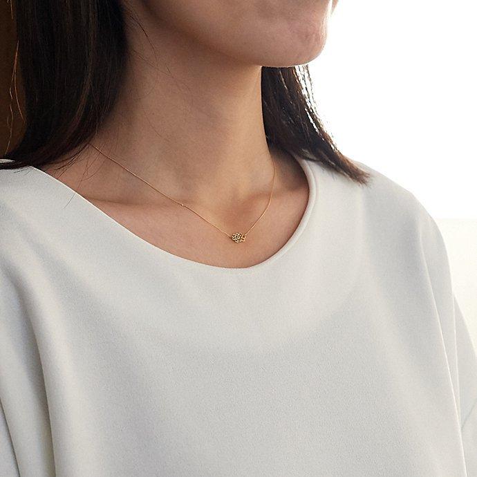 イロンデール エペパン hirondelle et pepin / k18 hn-18fw-515 エンドレスノット ネックレス レディース ギフト プレゼント アクセサリー ジュ… | hirondelle | 06