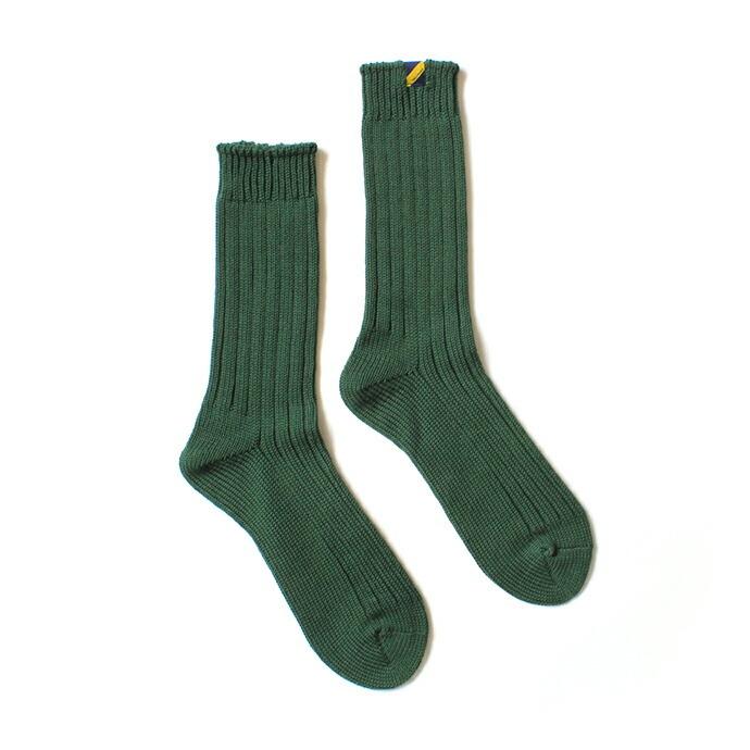 Trad Marks トラッドマークス / Old Rib Socks リブソックス - British Green ブリティッシュグリーン 即日発送 即納 | BRITISH GREEN | 01