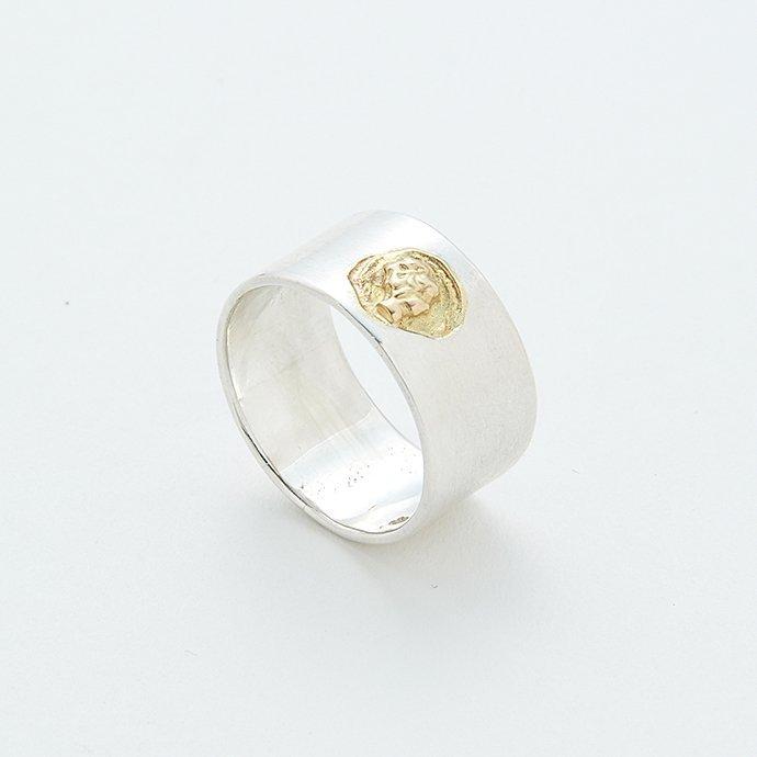 イロンデール エペパン hirondelle et pepin / k18 silver sr-18fw-26 幅広 イロンデールコイン リング レディース 指輪 ギフト プレゼント 記… | hirondelle | 05