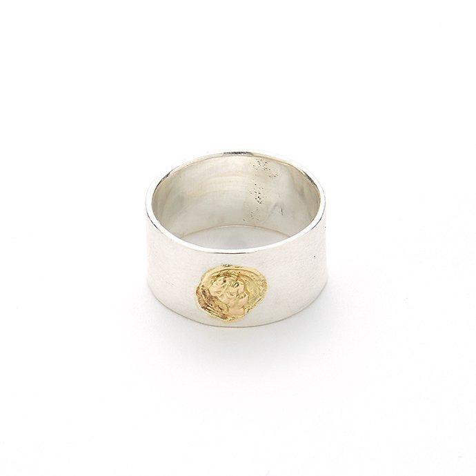 イロンデール エペパン hirondelle et pepin / k18 silver sr-18fw-26 幅広 イロンデールコイン リング レディース 指輪 ギフト プレゼント 記… | hirondelle | 06