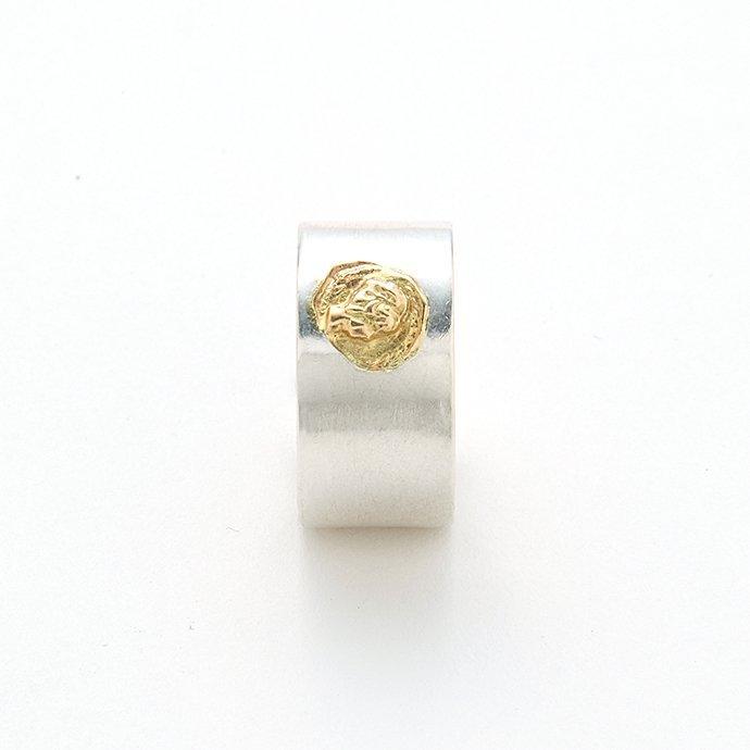 イロンデール エペパン hirondelle et pepin / k18 silver sr-18fw-26 幅広 イロンデールコイン リング レディース 指輪 ギフト プレゼント 記… | hirondelle | 08