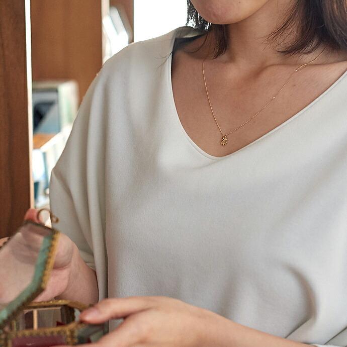 イロンデール エペパン hirondelle et pepin / k18 hn-18fw-516 エンドレスノット ロングネックレス レディース ギフト プレゼント アクセサリ… | hirondelle | 04