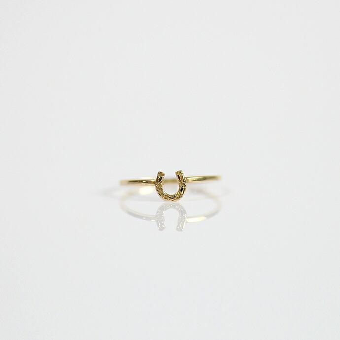 イロンデール エペパン hirondelle et pepin / k18 hr-19ss-536 ホースシュー リング S レディース 指輪 ギフト プレゼント 記念日 アクセサリ… | hirondelle