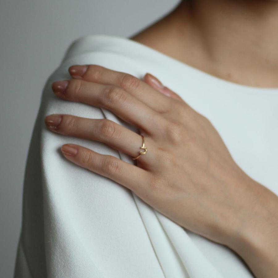 イロンデール エペパン hirondelle et pepin / k18 hr-19ss-536 ホースシュー リング S レディース 指輪 ギフト プレゼント 記念日 アクセサリ… | hirondelle | 01