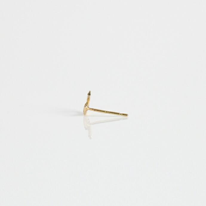 イロンデール エペパン hirondelle et pepin / k18 hp-19ss-609 ホースシュー ピアス (片耳タイプ) レディース ギフト プレゼント アクセサリー… | hirondelle | 01