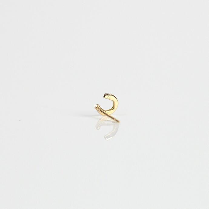 イロンデール エペパン hirondelle et pepin / k18 hp-19ss-609 ホースシュー ピアス (片耳タイプ) レディース ギフト プレゼント アクセサリー… | hirondelle | 02