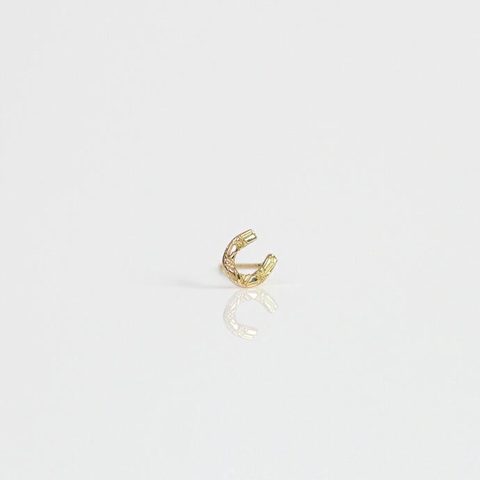 イロンデール エペパン hirondelle et pepin / k18 hp-19ss-609 ホースシュー ピアス (片耳タイプ) レディース ギフト プレゼント アクセサリー… | hirondelle | 03