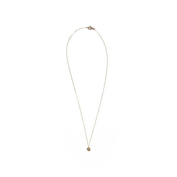 【廃番商品】hirondelle et pepin（イロンデールエペパン） / k18 hn-19ss-524 彫り留め ローズカットダイヤ ネックレス 六角形 | hirondelle | 02