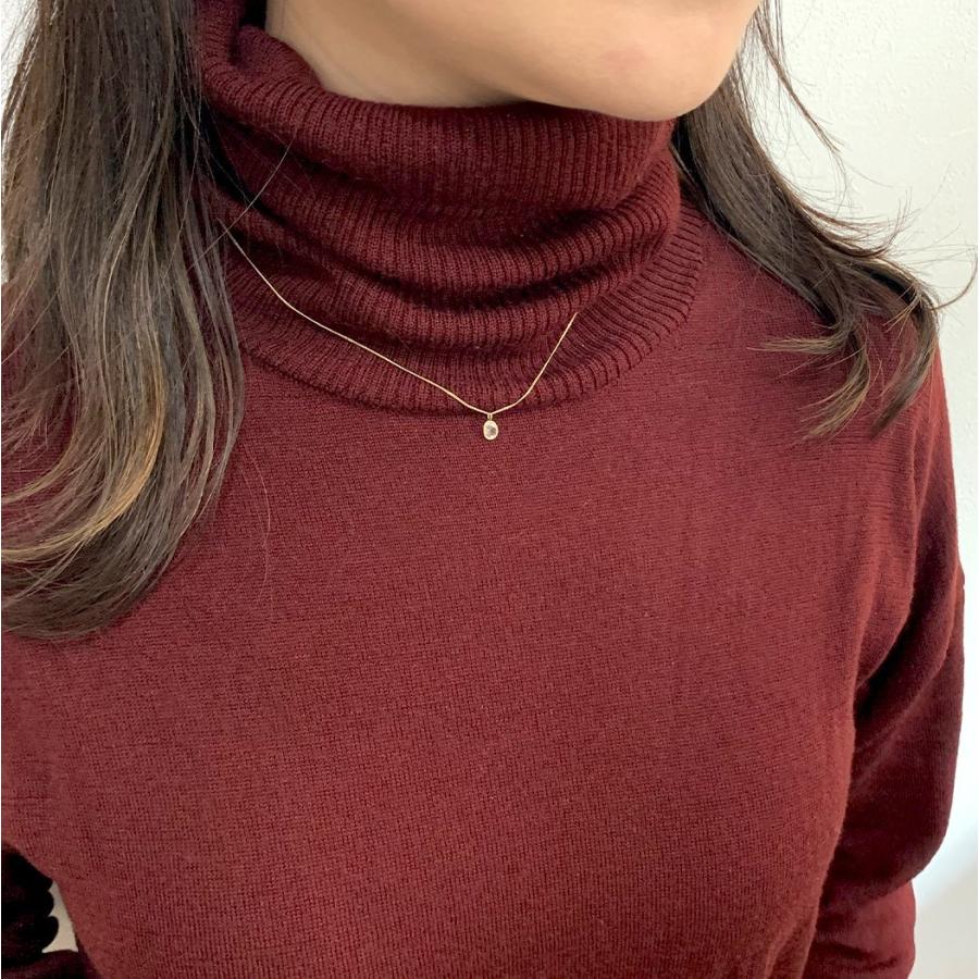 【廃番商品】hirondelle et pepin（イロンデールエペパン） / k18 hn-19ss-525 マルチ ローズカットダイヤ ネックレス | hirondelle | 05