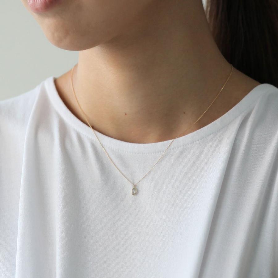 【廃番商品】hirondelle et pepin（イロンデールエペパン） / k18 hn-19ss-525 マルチ ローズカットダイヤ ネックレス | hirondelle | 09