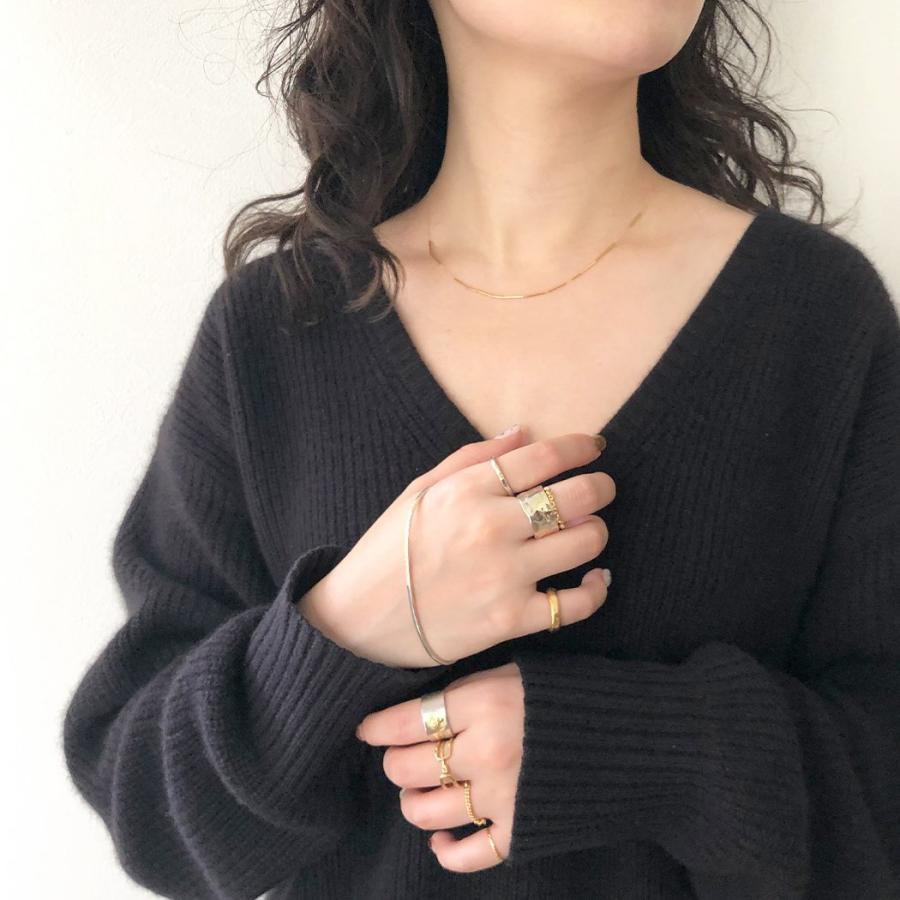 イロンデール エペパン hirondelle et pepin / k18 hn-19ss-526 パイプビーズ ネックレス レディース ギフト プレゼント アクセサリー ジュエリ… | hirondelle | 01