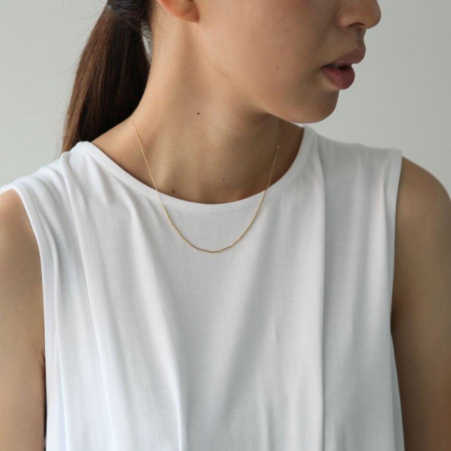 イロンデール エペパン hirondelle et pepin / k18 hn-19ss-526 パイプビーズ ネックレス レディース ギフト プレゼント アクセサリー ジュエリ… | hirondelle | 11