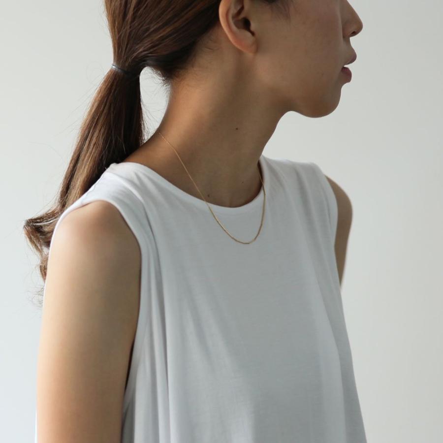 イロンデール エペパン hirondelle et pepin / k18 hn-19ss-526 パイプビーズ ネックレス レディース ギフト プレゼント アクセサリー ジュエリ… | hirondelle | 12