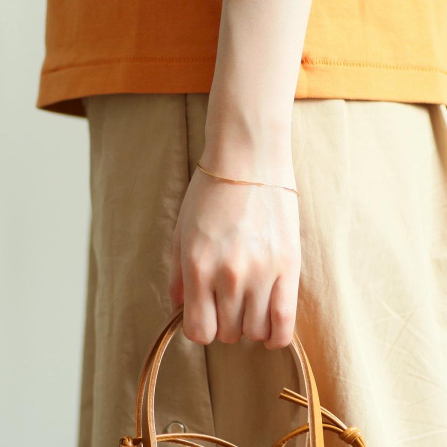 イロンデール エペパン hirondelle et pepin / k18 hv-19ss-202 パイプビーズ ブレスレット レディース ギフト プレゼント ブレスレット アクセ… | hirondelle | 02