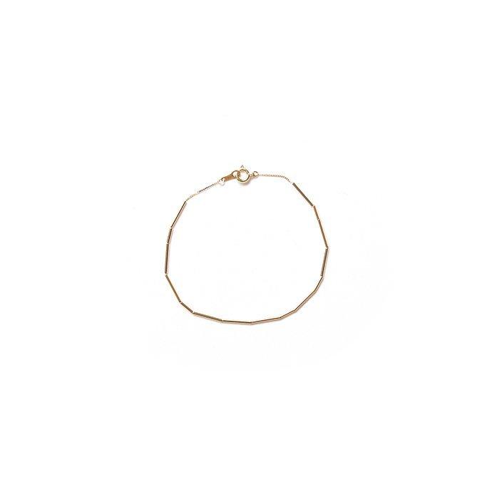 イロンデール エペパン hirondelle et pepin / k18 hv-19ss-202 パイプビーズ ブレスレット レディース ギフト プレゼント ブレスレット アクセ… | hirondelle | 06