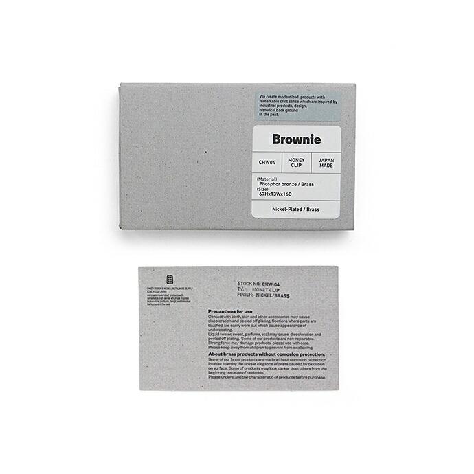 CANDY DESIGN & WORKS (キャンディーデザインワークス) / Brownie CHW-04 Nickel×Brassブラウニー マネークリップ/カードケース 即… | WORKS | 05
