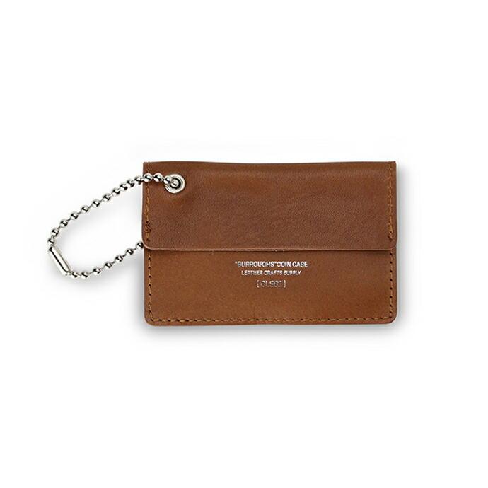CANDY DESIGN & WORKS (キャンディーデザインワークス) / Burroughs CLS-02 バロウズ レザーコインケース - ブラウン/ニッケル 小銭入れ お… | WORKS
