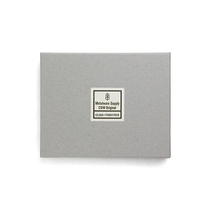 CANDY DESIGN & WORKS (キャンディーデザインワークス) / Burroughs CLS-02 バロウズ レザーコインケース - ブラック/ニッケル 小銭入れ お… | WORKS | 03